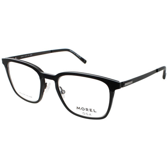 OGA-MOREL OGA-10204O-NG09-52 Eyeglasses Eye Glasses NG09 BLACK Authentic New 52m - Picture 1 of 1